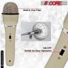 5 CORE Premium Vocal Dynamic Cardioid Handheld Microphone Neodymium Magnet Unidirectional Mic, 16ft Detachable XLR Deluxe Cable to Audio Jack, On/Off