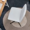 White High Grade Pu Material. Home Computer Chair Office Chair Adjustable 360 Â¬âˆž Swivel Cushion Chair With Black Foot Swivel Chair Makeup Chair Study