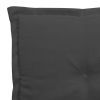 Garden Chair Cushions 4 pcs Anthracite 15.7"x15.7"x1.2"