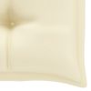 Cushion for Swing Chair Cream White 39.4" Fabric