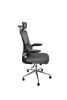 Mesh Ergonomic Office Chair with Flip Up Arms High Back Desk Chair -High Adjustable Headrest with Flip-Up Arms, Tilt Function, Lumbar Support Swivel C