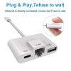 Network USB PD Port Adapter Mouses Keyboard Converter For iPhone