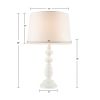 [Only support Drop Shipping Buyer] Astoria Resin Buffet Table Lamp