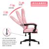 Vanbow.Ergonomic massage/rotary racing office game computer chair/PU leather