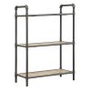 Itzel Bookshelf in Antique Oak & Sandy Gray YF