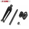 5 Core 4 Pcs Adjustable Desktop Microphone Stand Mini Tripod Tabletop Foldable Mic Clip MS MINI TRI BLK 4PCS