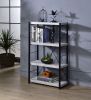 Jurgen Bookshelf; Antique White & Black YF