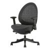 Techni Mobili Deco LUX Executive Office Chair; Black