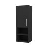 Chidester 2-Shelf Medicine Cabinet Black Wengue