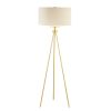 [Only support Drop Shipping Buyer] Pacific Metal Tripod Floor Lamp with Glass Shade