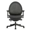 Techni Mobili Deco LUX Executive Office Chair; Black