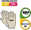 Cotton BBQ Gloves 12 Pairs ofKnit Shell Safety Protection Work Gloves with Elastic Knit Wrist for Women; Industrial Warehouse; Gardening; Construction