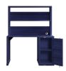 Cargo Desk & Hutch; Blue