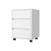 Eagle Creek 3-Drawer Rectangle Filing Cabinet White