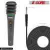 5 CORE Premium Vocal Dynamic Cardioid Handheld Microphone Unidirectional Mic with 12ft Detachable XLR Cable to Â¬Âº inch Audio Jack and On/Off Switch fo