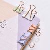 12 Pcs Cute Metal Binder Clips/Paper Clips/Binders/Clamp Office Desk Accessories