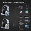 Gaming Headset, Stereo Bass Surround Headphone with Mic For PS4/Xbox One/PC/Mac Random Color