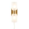 Dove Double Tube 2-Light Wall Sconce