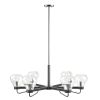 [Only support Drop Shipping Buyer] Devon 6-Light Chandelier with Bowl Shaped Glass Shades