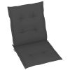 Garden Chair Cushions 6 pcs Anthracite 39.4"x19.7"x1.2"