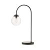 [Only support Drop Shipping Buyer] Venice Arched Metal Table Lamp with Glass Globe Bulb