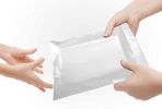 White Poly Mailers 6 x 9; Peel and Seal Poly Shipping Bags for Small Business Pack of 50; Waterproof Shipping Envelopes for Clothing 2 Mil; Tear-Proof