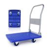 Foldable Platform Push Hand Truck Cart; 440 lbs. Weight Capacity