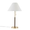 Bromley Two Tone Pull-chain Table Lamp