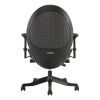 Techni Mobili Deco LUX Executive Office Chair; Black