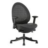 Techni Mobili Deco LUX Executive Office Chair; Black