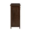 Niobe 31'' Tall Solid Wood 4- Drawer Accent Chest-WALNUT