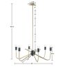 [Only support Drop Shipping Buyer] Alexis 6-Light Metal Chandelier