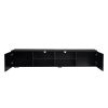 TV Stand TV cabinet with color-changing LED light for living room