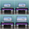 20 minutes quick assemble; Black morden TV Stand with LED Lights; high glossy front TV Cabinet; can be assembled in Lounge Room; Living Room or Bedroo