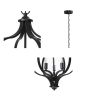 [Only support Drop Shipping Buyer] Nava 3-Light Metal Chandelier with Adjustable Chain