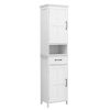 Double Door Narrow Height Slim Floor Standing Cabinet