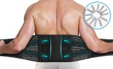 Back Support Belt for Women Size-S, Lumbar Support, Back Support Belt, Scoliosis Back Brace, Adjustable Air Mesh Back Brace with 5 Stays for Lower Bac