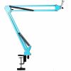 5Core Microphone Mic Suspension Boom Scissor Arm Desk Stand Mount Holder 2Pc MS ARM BLU+RED