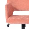 Upholstered Task Chair/ Home Office Chair- coral