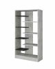 Magna Bookshelf in Faux Concrete &amp; Black 92532