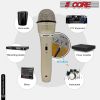 5 CORE Premium Vocal Dynamic Cardioid Handheld Microphone Neodymium Magnet Unidirectional Mic, 16ft Detachable XLR Deluxe Cable to Audio Jack, On/Off