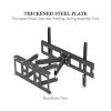 32-70 Inch Double Pendulum Large Base TV Stand Tmds-101 Bearing 50Kg/Vese600*400/Upper And Lower-10~ 10Â¬âˆž