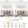 Transitional Crystal Chandelier Ceiling Light 5 lights ; silver Pendant light Fixture for dining room; kitchen island; office; hotel; living room; Dim