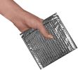 Metallic Silver Bubble Mailers 6 x 6.25; Poly Padded Envelopes Pack of 20; Self Adhesive Padded Shipping Envelopes; Peel and Seal Mail Bubble Envelope