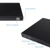 Slim External CD DVD RW Drive USB 2.0 Disc Player Burner Writer f/ Laptop PC Mac