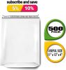 500 Pack of White Poly Mailers 11 x 13 x 4 Gusseted Poly Mailers. Poly Shipping Bags for Clothes White Shipping Mailers. Plastic Mailing Bags Packagin