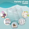 Pack of 1000 Clear Zipper Bags 12 x 12. Seal Top Polyethylene Bags 12x12. Thickness 2 mil. Plastic Poly Bags for Packing and Storing. Ideal for Indust