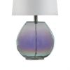 [Only support Drop Shipping Buyer] Ranier Iridescent Glass Table Lamp