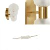 Dove Double Tube 2-Light Wall Sconce