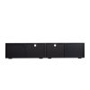 TV Stand TV cabinet with color-changing LED light for living room